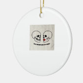 Till Death Do Us Part Classic beroemd gemaakt door Keramisch Ornament (Links)