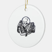 Till Death Do Us Part Classic beroemd gemaakt door Keramisch Ornament (Links)
