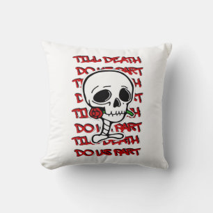 Till Death Do Us Part Classic beroemd gemaakt door Kussen