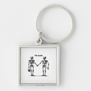 Till Death Do Us Part Classic beroemd gemaakt door Sleutelhanger