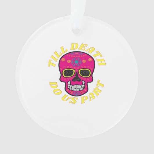 Till Death Do Us Part Classic - Gotische bruiloft Ornament (voorkant)