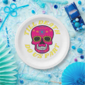 Till Death Do Us Part Classic - Gotische bruiloft Papieren Bordje (Feest)