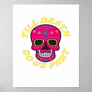 Till Death Do Us Part Classic - Gotische bruiloft Poster