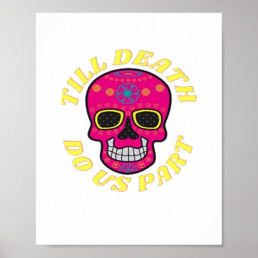 Till Death Do Us Part Classic - Gotische bruiloft Poster (Voorkant)