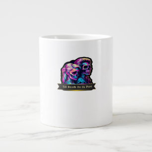 Till Death Do Us Part Classic - Gotische herfstgel Grote Koffiekop