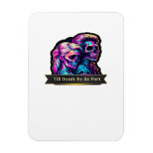 Till Death Do Us Part Classic - Gotische herfstgel Magneet (Verticaal)