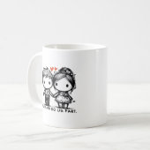 Till Death Do Us Part Classic - Gotische Romance D Koffiemok (Voorkant links)