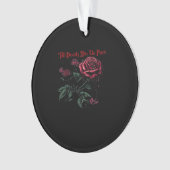 Till Death Do Us Part Classic - Liefde Ontwerp Ornament (voorkant)