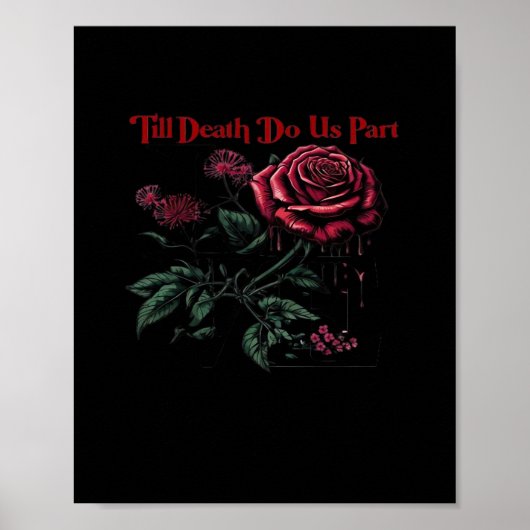Till Death Do Us Part Classic - Liefde Ontwerp Poster (Voorkant)