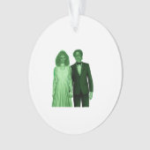 Till Death Do Us Part Classic Retro Design Ornament (voorkant)