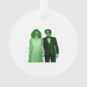 Till Death Do Us Part Classic Retro Design Ornament (voorkant)