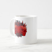 Till Death Do Us Part Classic – Skeleton Slogan Koffiemok (Voorkant links)