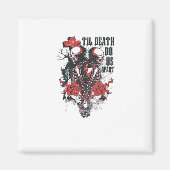 Till Death Do Us Part: een minimalistisch kunstwer Magneet (Voorkant)