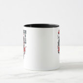 Till Death Do Us Part: een minimalistisch kunstwer Mok (Midden)