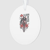 Till Death Do Us Part: een minimalistisch kunstwer Ornament (voorkant)