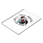 Till Death Do Us Part Essential beroemd gemaakt do Notitieboek (Linkerzijde)