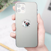 Till Death Do Us Part Essential beroemd gemaakt do Sticker (Telefoon)