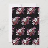 Till death do us Part Gothic Skeleton Brides bruil Kaart (Achterkant)