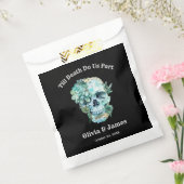 Till Death Do Us Part Gotische Halloween bruiloft Bedankzakje (Gezegeld)