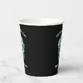 Till Death Do Us Part Gotische Halloween bruiloft Papieren Bekers (Links)