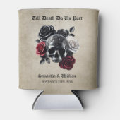 Till Death Do Us Part  Halloween bruiloft Blikjeskoeler (Voorkant)