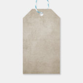 Till Death Do Us Part  Halloween bruiloft Cadeaulabel (Achterkant)