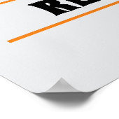 Till Death Do Us Part Halloween Wedding Welcome Poster (Hoek)