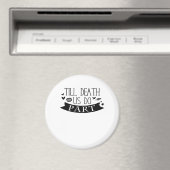 Till Death Do Us Part Huwelijksgeloften Classic Magneet (Insitu (Vaatwasser))