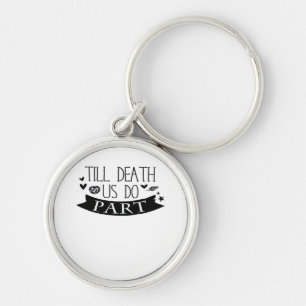 Till Death Do Us Part Huwelijksgeloften Classic Sleutelhanger