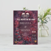 Till Death Do Us Part Kaart (Staand voorkant)