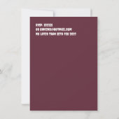 Till Death Do Us Part Kaart (Achterkant)