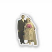 Till Death Do Us Part Meme Classic Style Sticker (Voorkant)