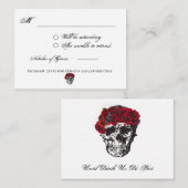 Till Death Do us Part Red Rose Antwoordblad Bijlag Informatiekaartje (Voorkant / Achterkant)