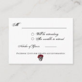 Till Death Do us Part Red Rose Antwoordblad Bijlag Informatiekaartje (Voorkant)