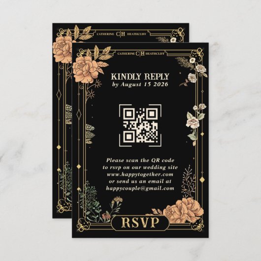 Till Death Do Us Part RSVP (Voorkant / Achterkant)