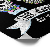Till Death Do Us Part Shirt Sugar Skull Wedding BR Poster (Hoek)