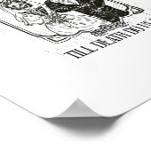 Till Death Do Us Part Skeleton Wedding Paar Poster (Hoek)
