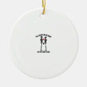 Till Death Do Us Part Valentijn Design Keramisch Ornament (Voorkant)