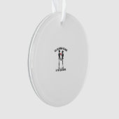 Till Death Do Us Part Valentijn Design Ornament (voorkant)