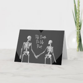 Till Death Do Us Part Valentine's Day Card opt4 Bedankkaart
