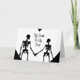 Till Death Do Us Part Valentine's Day Card opt5 Bedankkaart