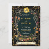 Till Death Do Us Part Wedding Invitation Kaart (Voorkant)