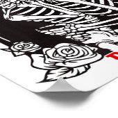 Till Death Do Us Part Wedding Skeleton Couple Vale Poster (Hoek)