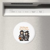 Till Death Do Us Party - Anime Halloween-koppel CL Magneet (Insitu (Vaatwasser))