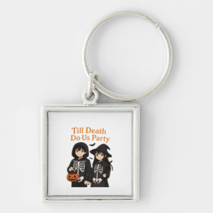 Till Death Do Us Party - Anime Halloween-koppel CL Sleutelhanger