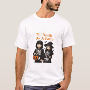 Till Death Do Us Party - Anime Halloween-koppel CL T-shirt