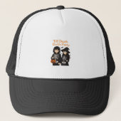 Till Death Do Us Party - Anime Halloween-koppel CL Trucker Pet (Voorkant)
