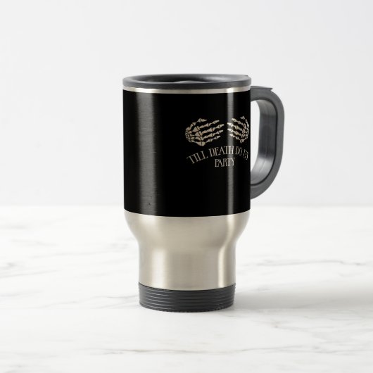 Till Death Do Us Party beroemd gemaakt door Hallow Reisbeker (Voorkant rechts)