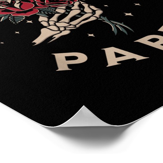 Till Death Do Us Party Bruid Bruidegom Bachelorett Poster (Hoek)