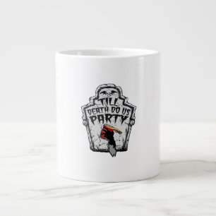 Till Death Do Us Party Classic voor Halloween Grote Koffiekop